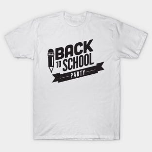 Back to School Party Funny Student Teacher Kids T-Shirt